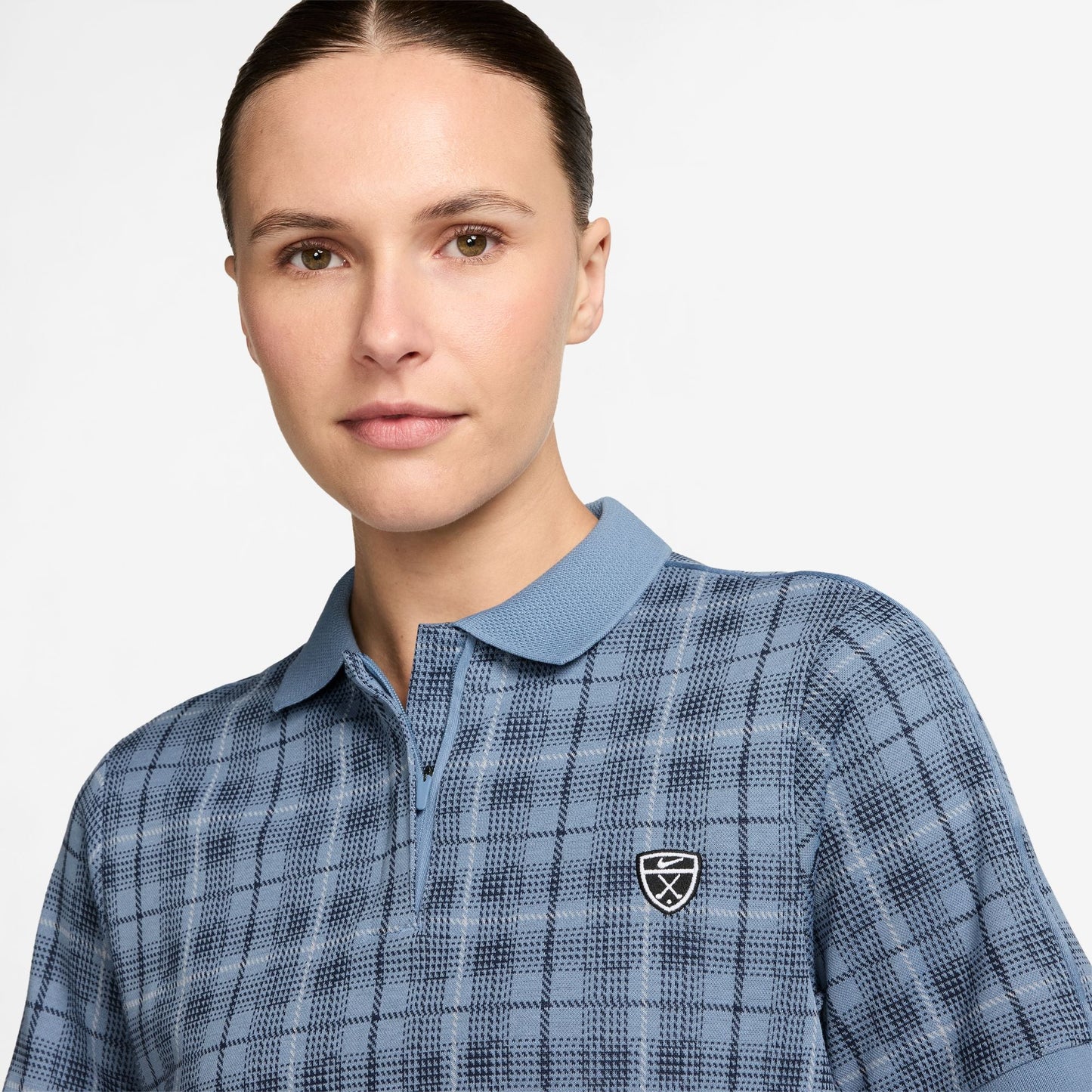 Women's Nike Dri-FIT Fairway Fresh Plaid Polo