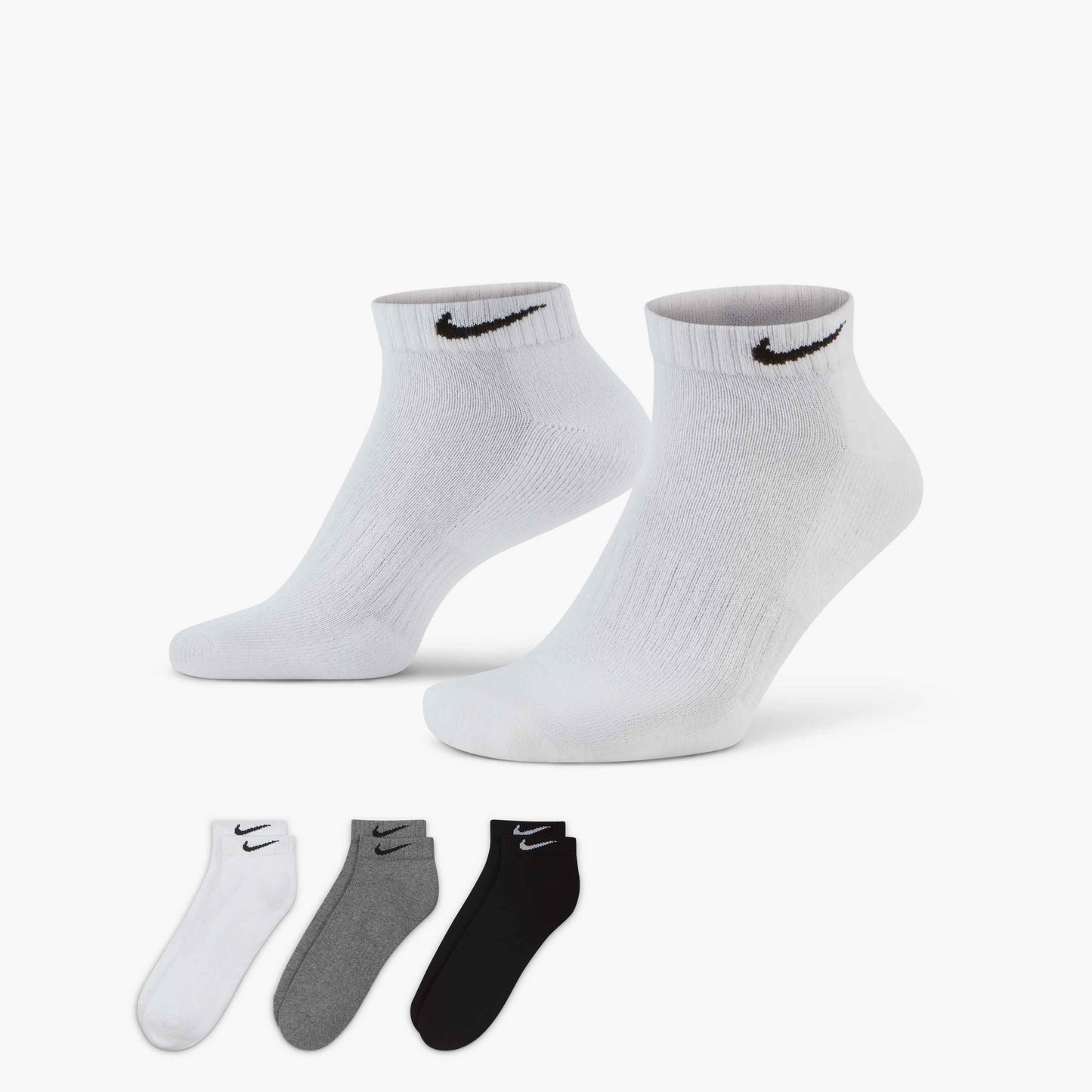 Unisex Nike Everyday Cushioned Socks - 3-Pack