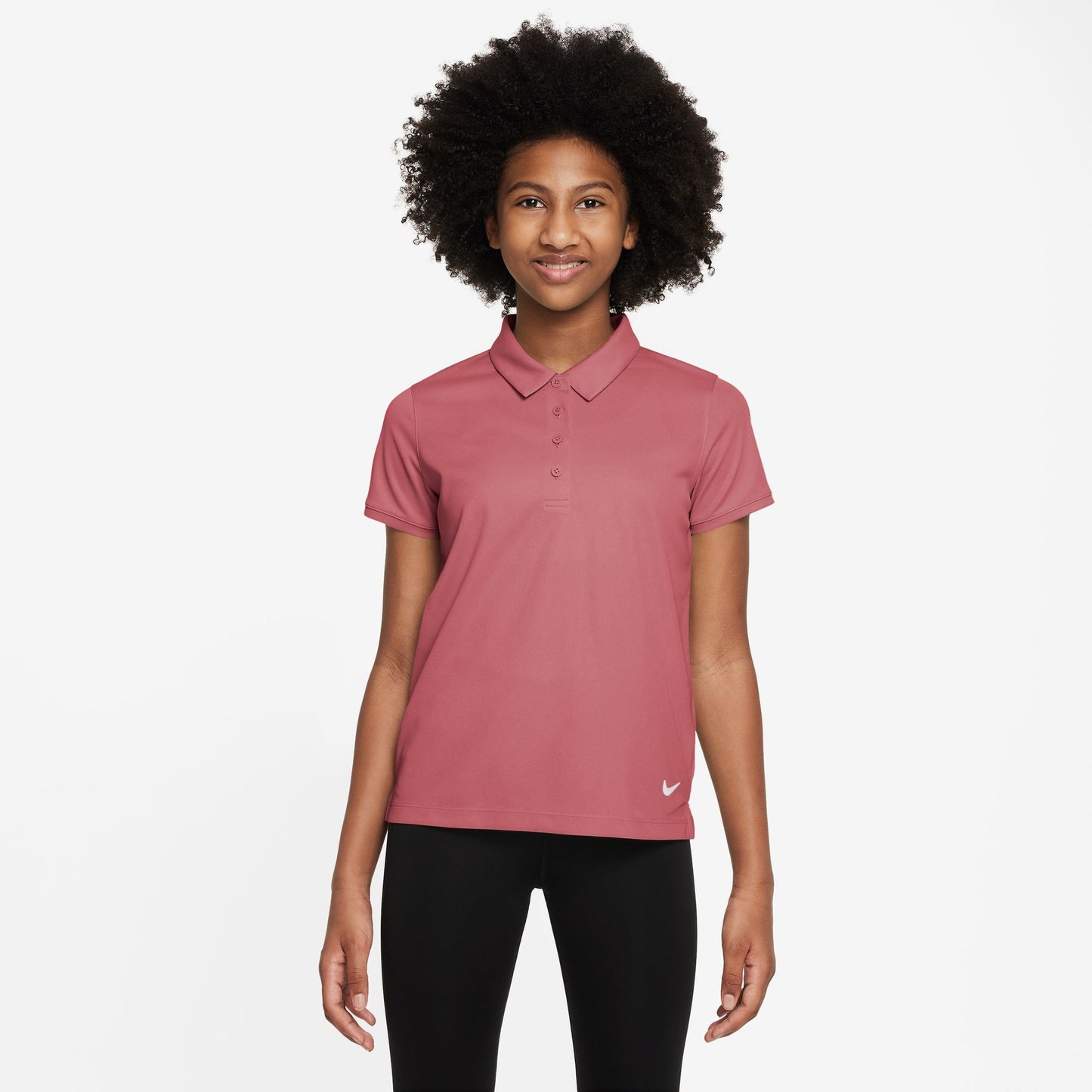 Girls Nike Dri-FIT Victory Solid Polo