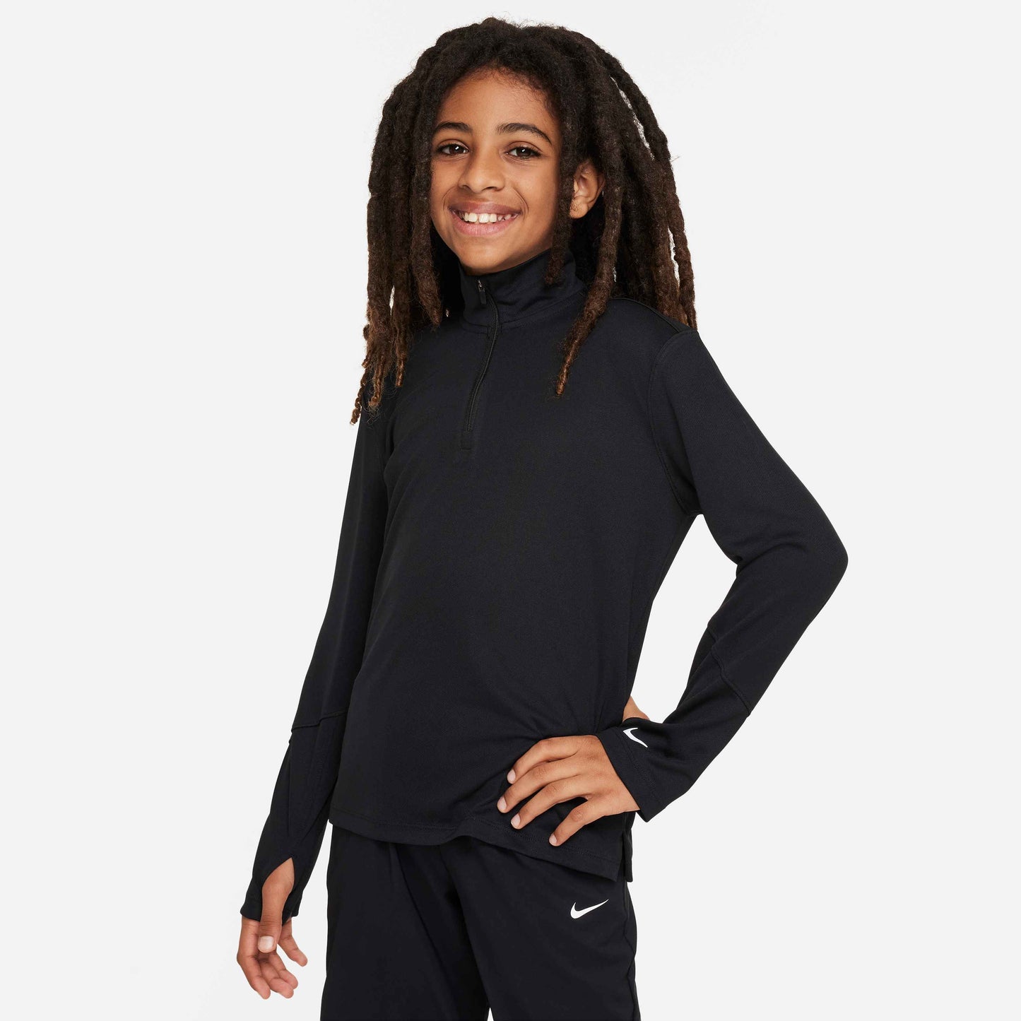 Boys Dri-FIT UV Long-Sleeve 1/2-Zip Top